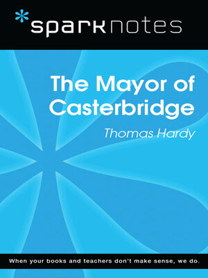 cover image of Mayor of Casterbridge (SparkNotes Literature Guide)